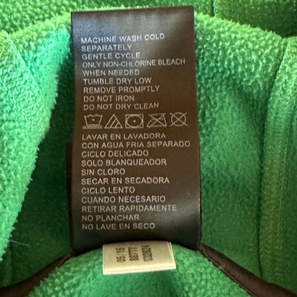 Adidas Youth Green Hoodie Size 18 (similar to women’s small) - Picture 8 of 10
